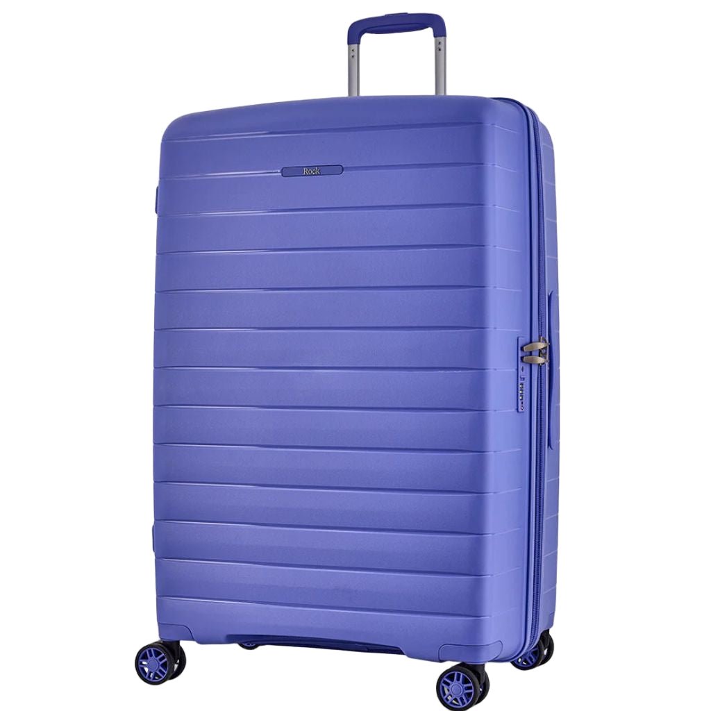 Rock Palma 3 Pce Set Lightweight Hardsided Suitcase - Lavender - Love Luggage