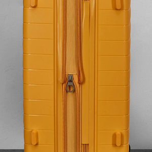 Rock Palma 3 Pce Set Lightweight Hardsided Suitcase - Yellow - Love Luggage