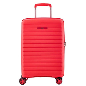 Rock Palma Carry On Lightweight Hardsided Suitcase - Coral - Love Luggage
