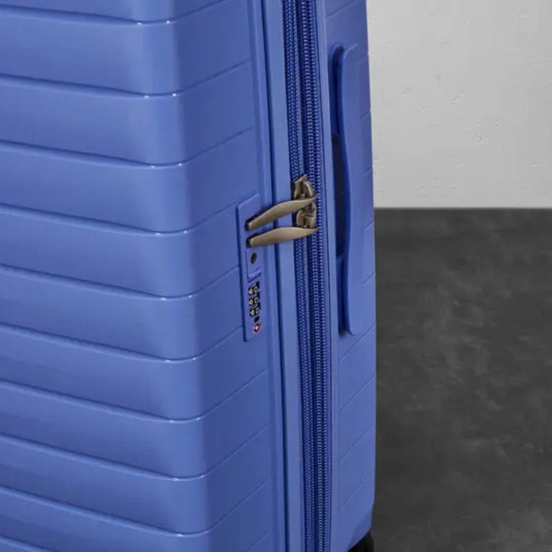 Rock Palma Medium Lightweight Hardsided Suitcase - Lavender - Love Luggage
