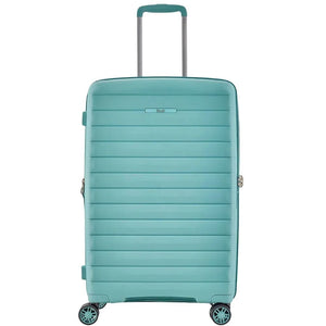 Rock Palma Medium Lightweight Hardsided Suitcase - Seafoam Blue - Love Luggage