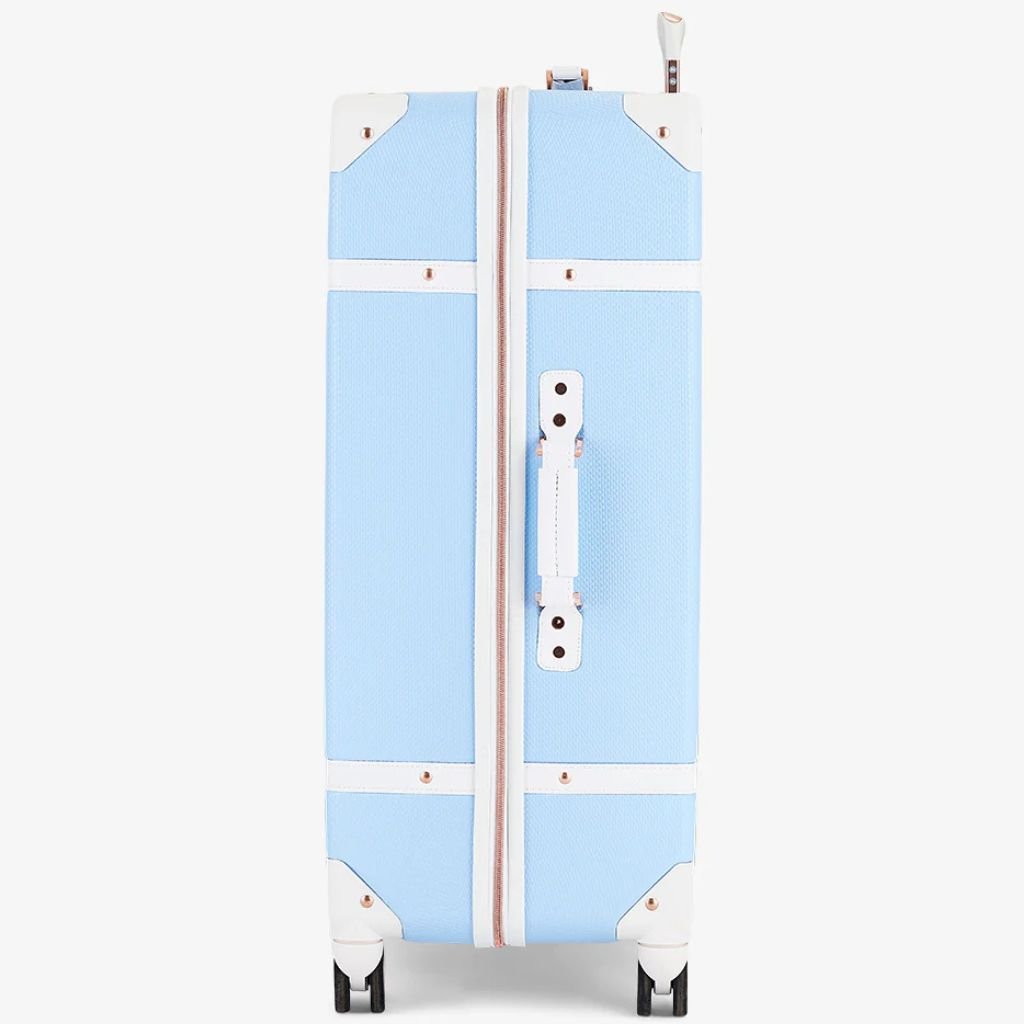 Rock Vintage 3 Piece Hardsided Luggage Set - Sky Blue - Love Luggage