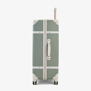 Rock Vintage 67cm Medium Hardsided Luggage - Sage Green - Love Luggage