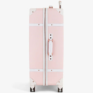 Rock Vintage 78cm Large Hardsided Luggage - Baby Pink - Love Luggage