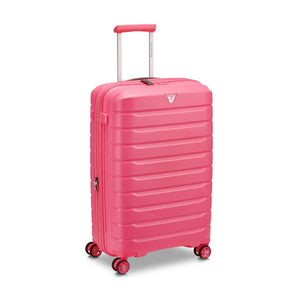 Roncato B Flying 3 Piece Lightweight EXP Spinner Luggage Set - Pink - Love Luggage