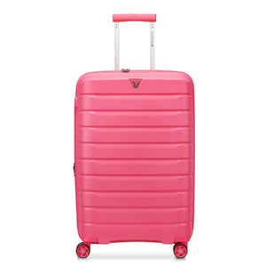 Roncato B Flying 3 Piece Lightweight EXP Spinner Luggage Set - Pink - Love Luggage