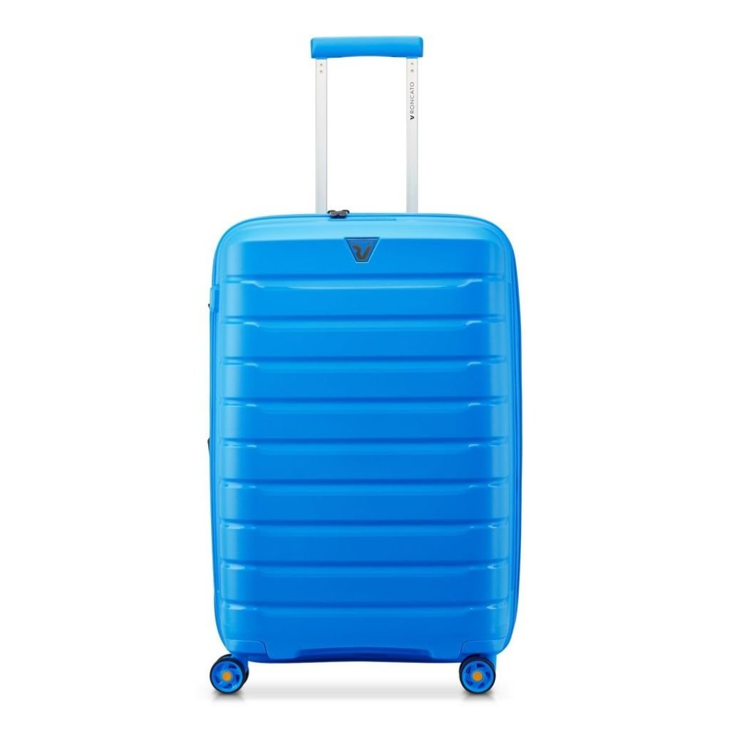 Roncato B Flying 3 Piece Lightweight EXP Spinner Luggage Set - Sky Blue - Love Luggage