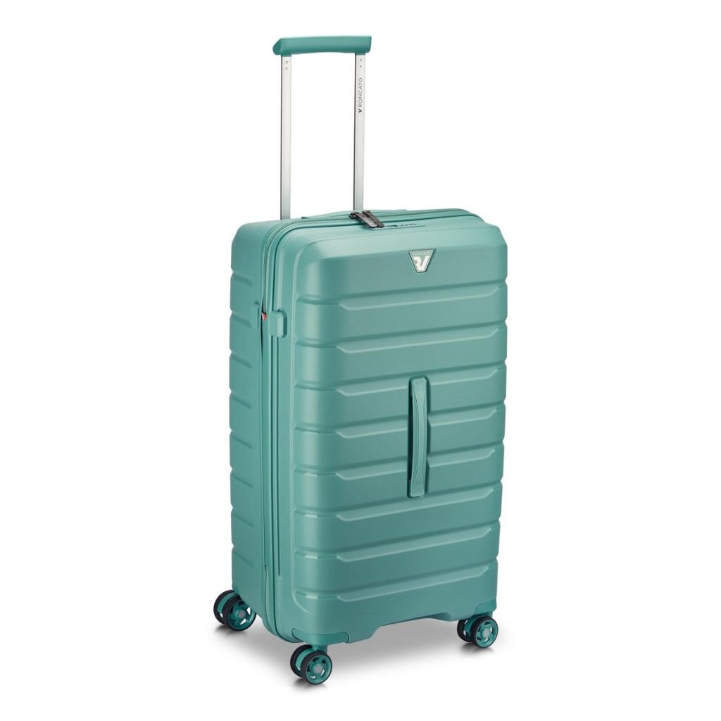 Roncato B Flying DLX 69cm Medium Trunk Luggage - Green - Love Luggage
