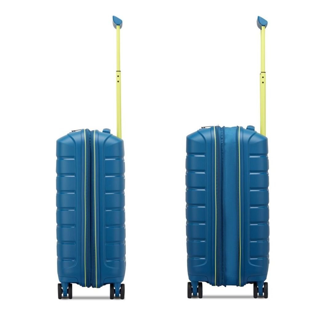 Roncato B Flying DLX Carry On Exp Luggage - Blue - Love Luggage