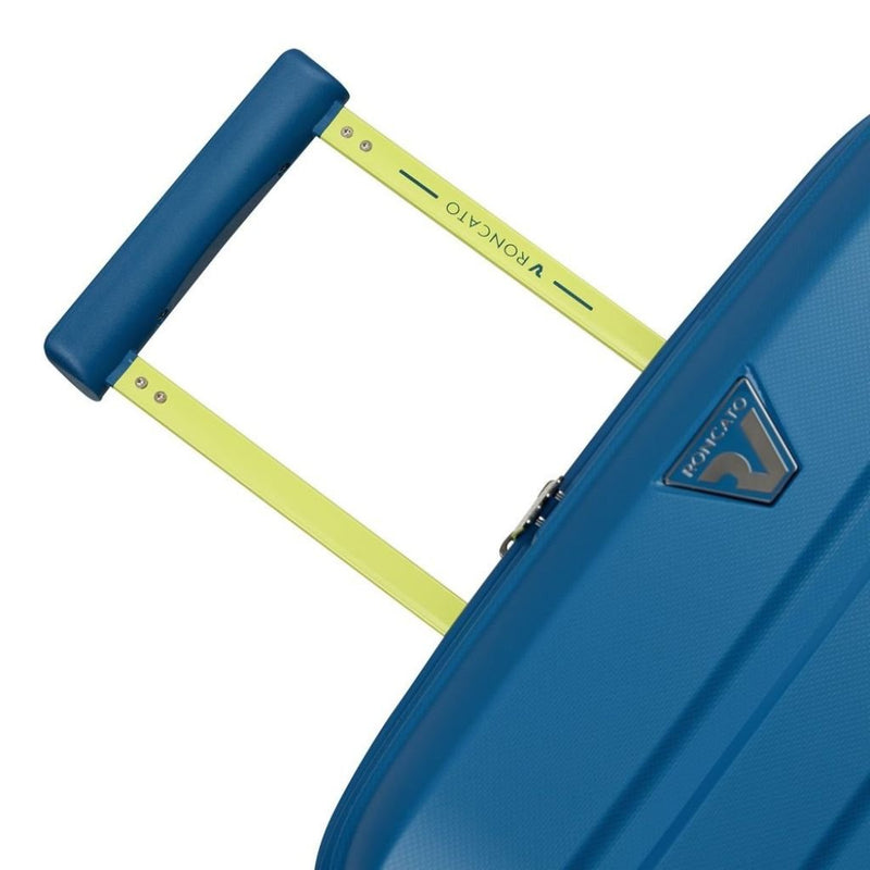 Roncato B Flying DLX Carry On Exp Luggage - Blue - Love Luggage