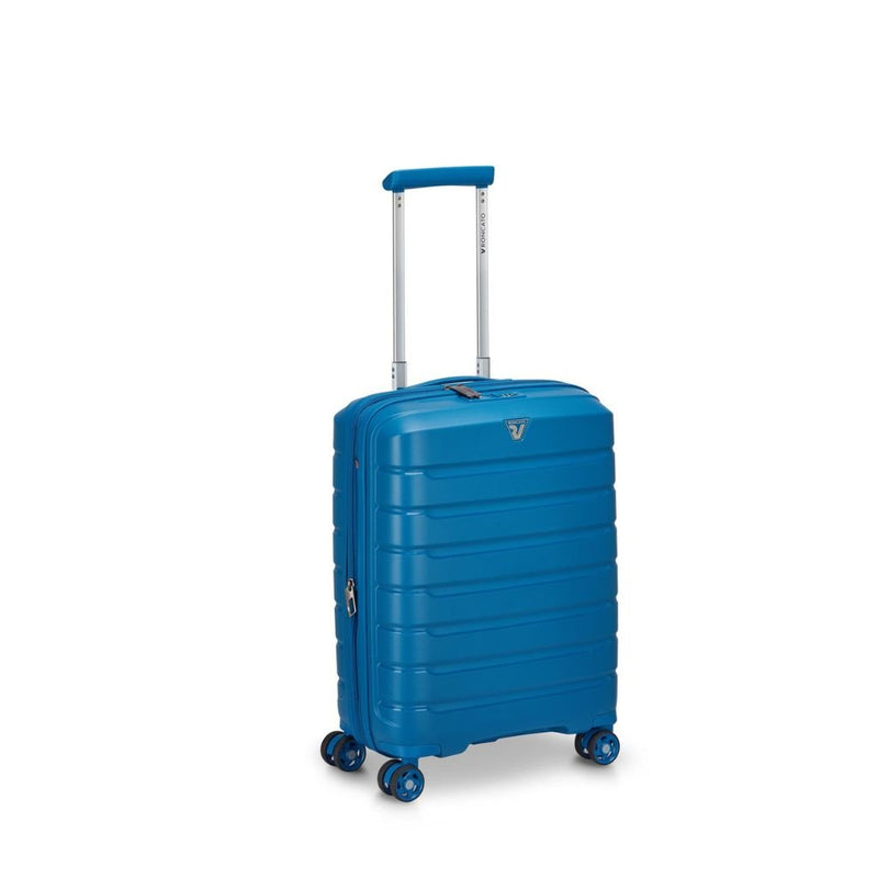 Roncato B Flying DLX Carry On Exp Luggage - Denim - Love Luggage