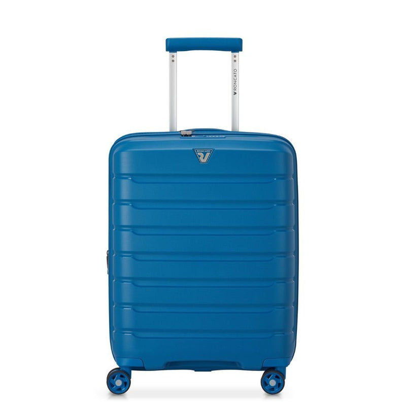 Roncato B Flying DLX Carry On Exp Luggage - Denim - Love Luggage