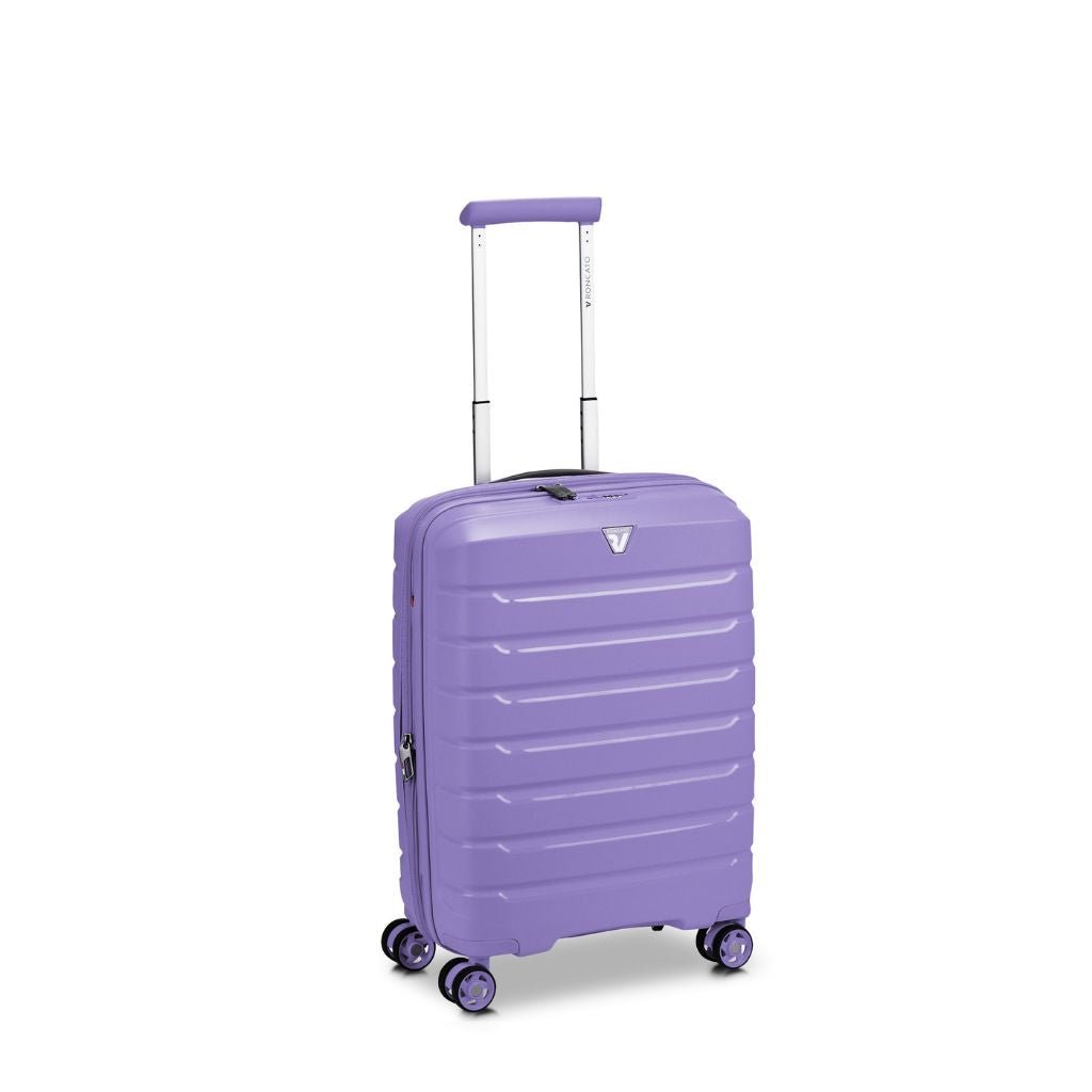 Roncato B Flying DLX Carry On Exp Luggage - Lavender - Love Luggage