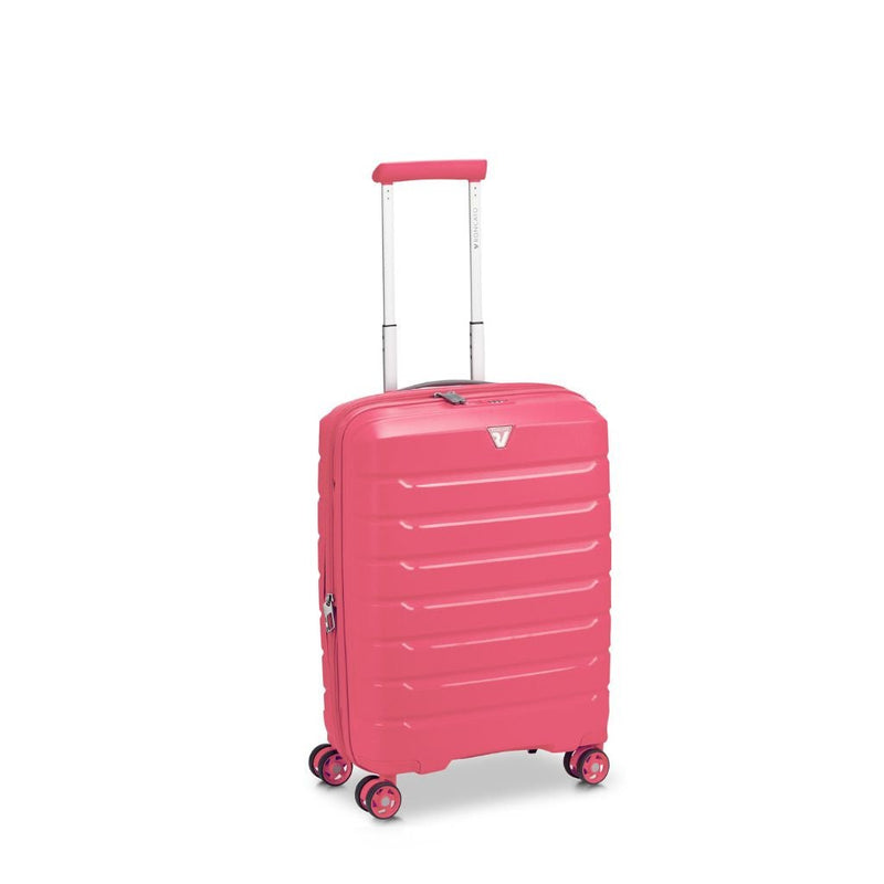 Roncato B Flying DLX Carry On Exp Luggage - Pink - Love Luggage