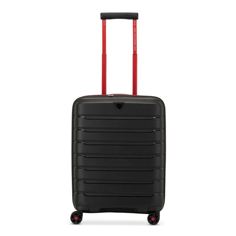 Roncato B Flying DLX Carry On Exp Luggage - Smoke Black - Love Luggage
