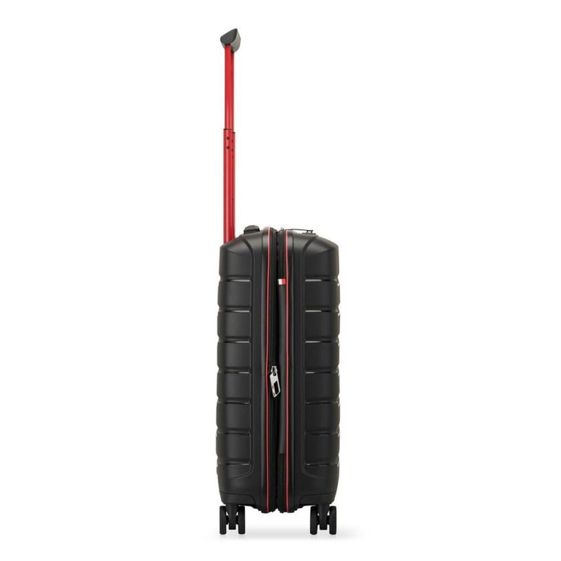 Roncato B Flying DLX Carry On Exp Luggage - Smoke Black - Love Luggage