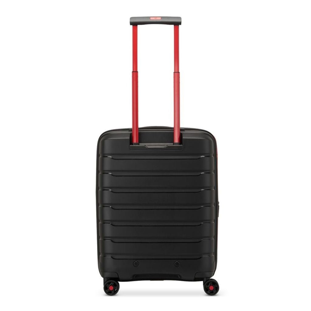 Roncato B Flying DLX Carry On Exp Luggage - Smoke Black - Love Luggage