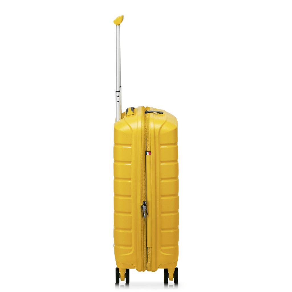 Roncato B Flying DLX Carry On Exp Luggage - Yellow - Love Luggage