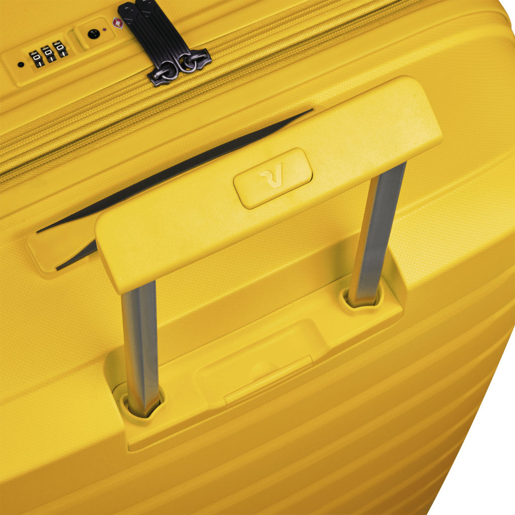 Roncato B Flying DLX Carry On Exp Luggage - Yellow - Love Luggage