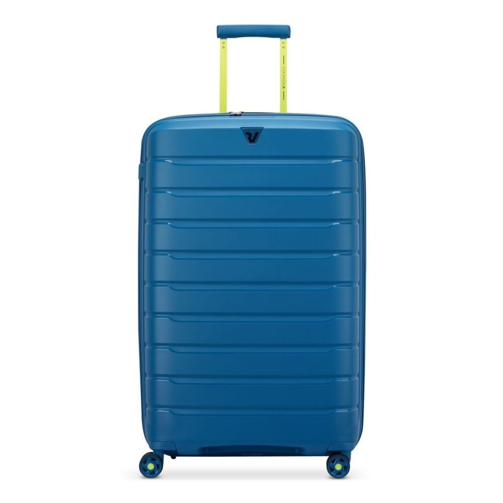 Roncato B Flying DLX Large Exp Luggage - Blue - Love Luggage