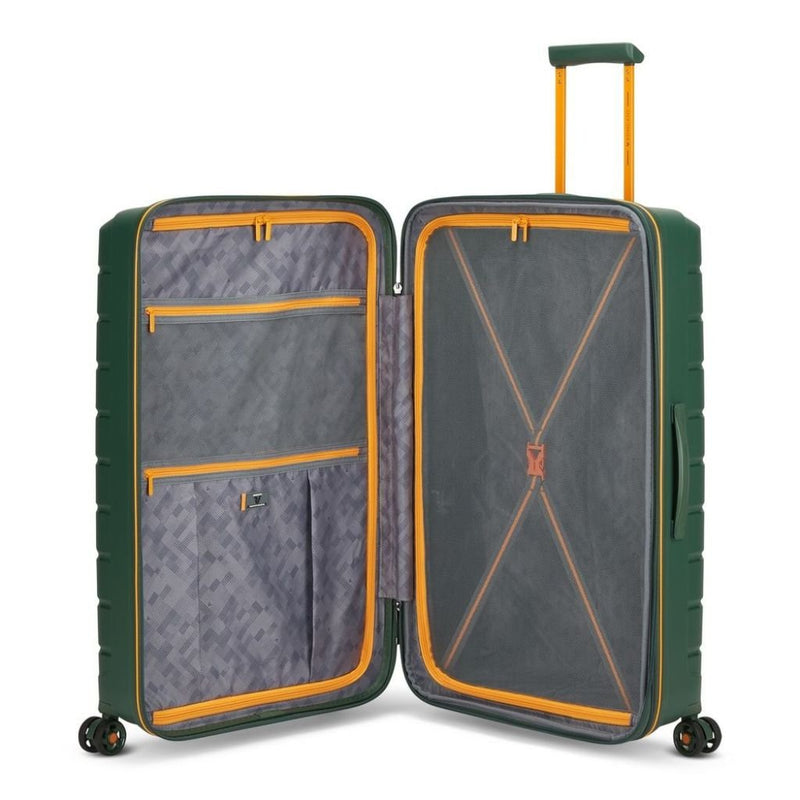 Roncato B Flying DLX Large Exp Luggage - Green - Love Luggage
