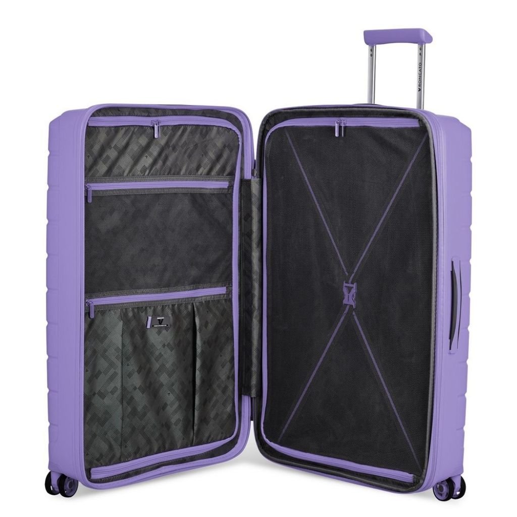 Roncato B Flying DLX Large Exp Luggage - Lavender - Love Luggage