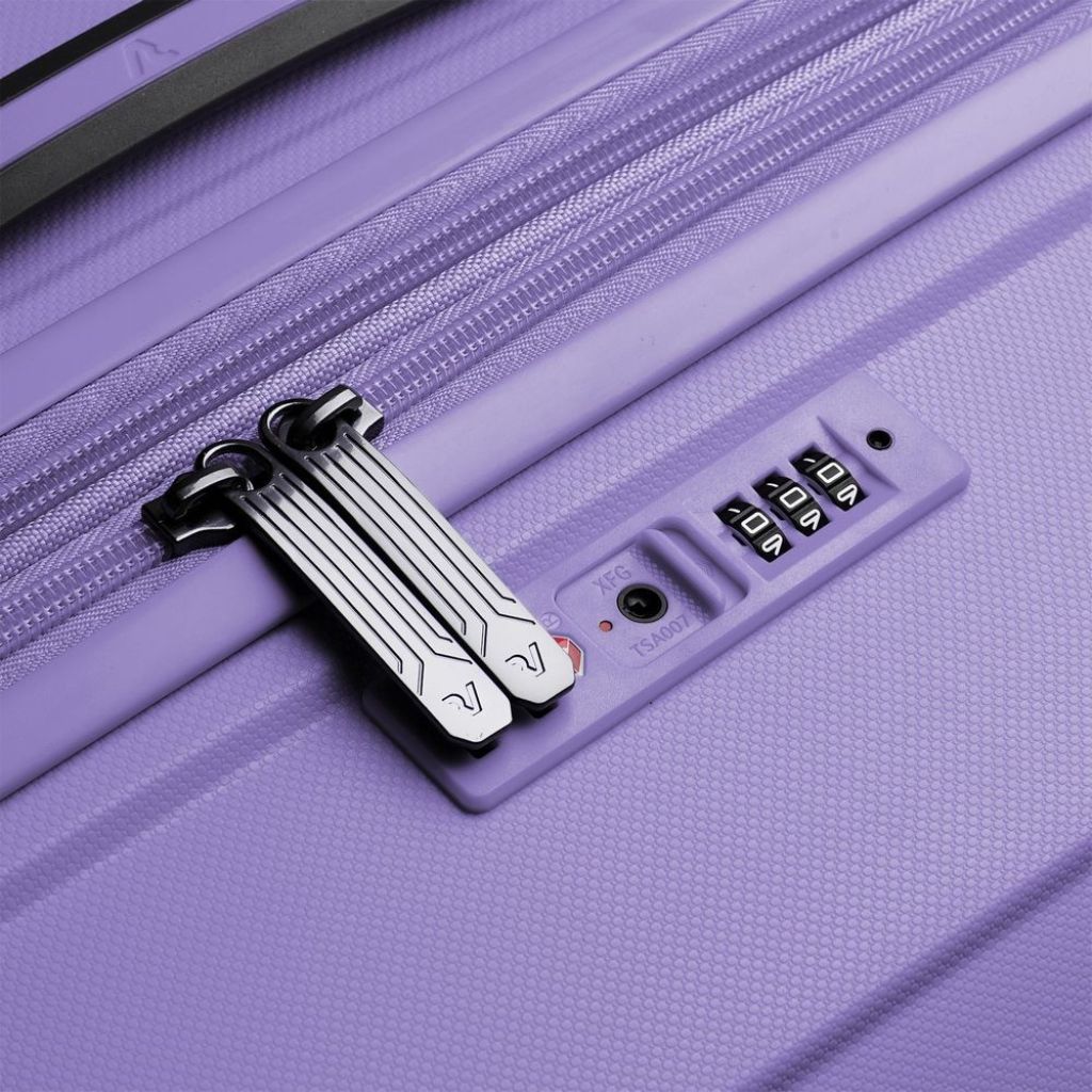 Roncato B Flying DLX Large Exp Luggage - Lavender - Love Luggage