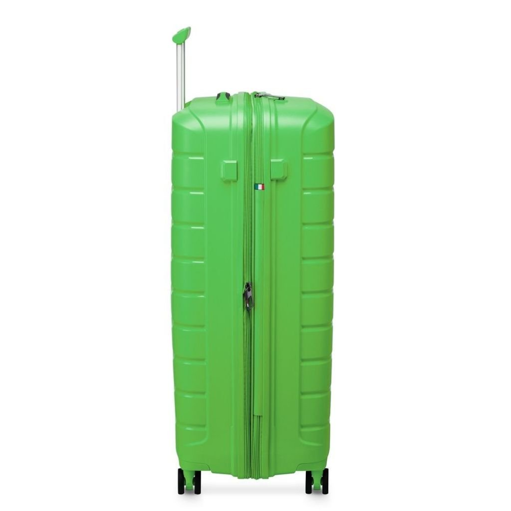 Roncato B Flying DLX Large Exp Luggage - Lime green - Love Luggage
