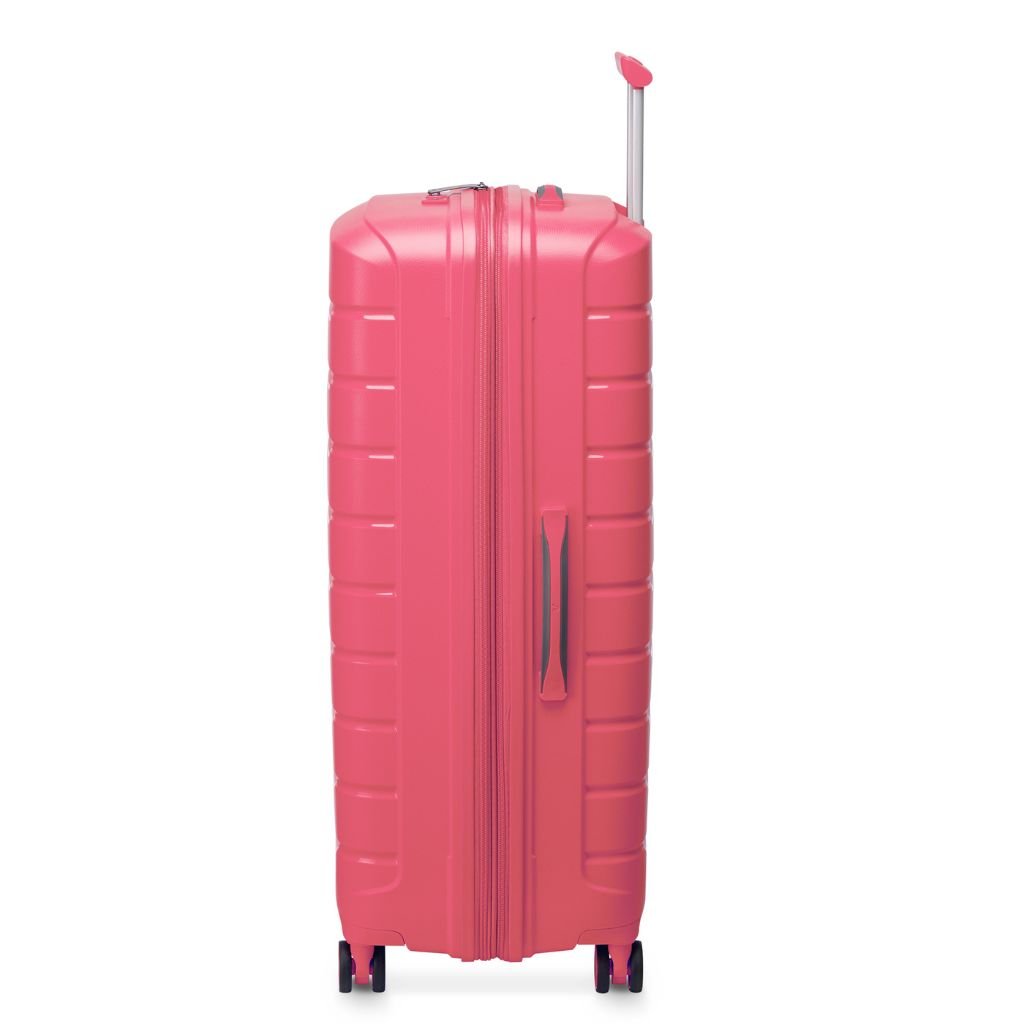 Roncato B Flying DLX Large Exp Luggage - Pink - Love Luggage