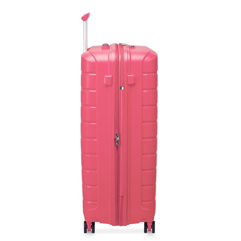 Roncato B Flying DLX Large Exp Luggage - Pink - Love Luggage