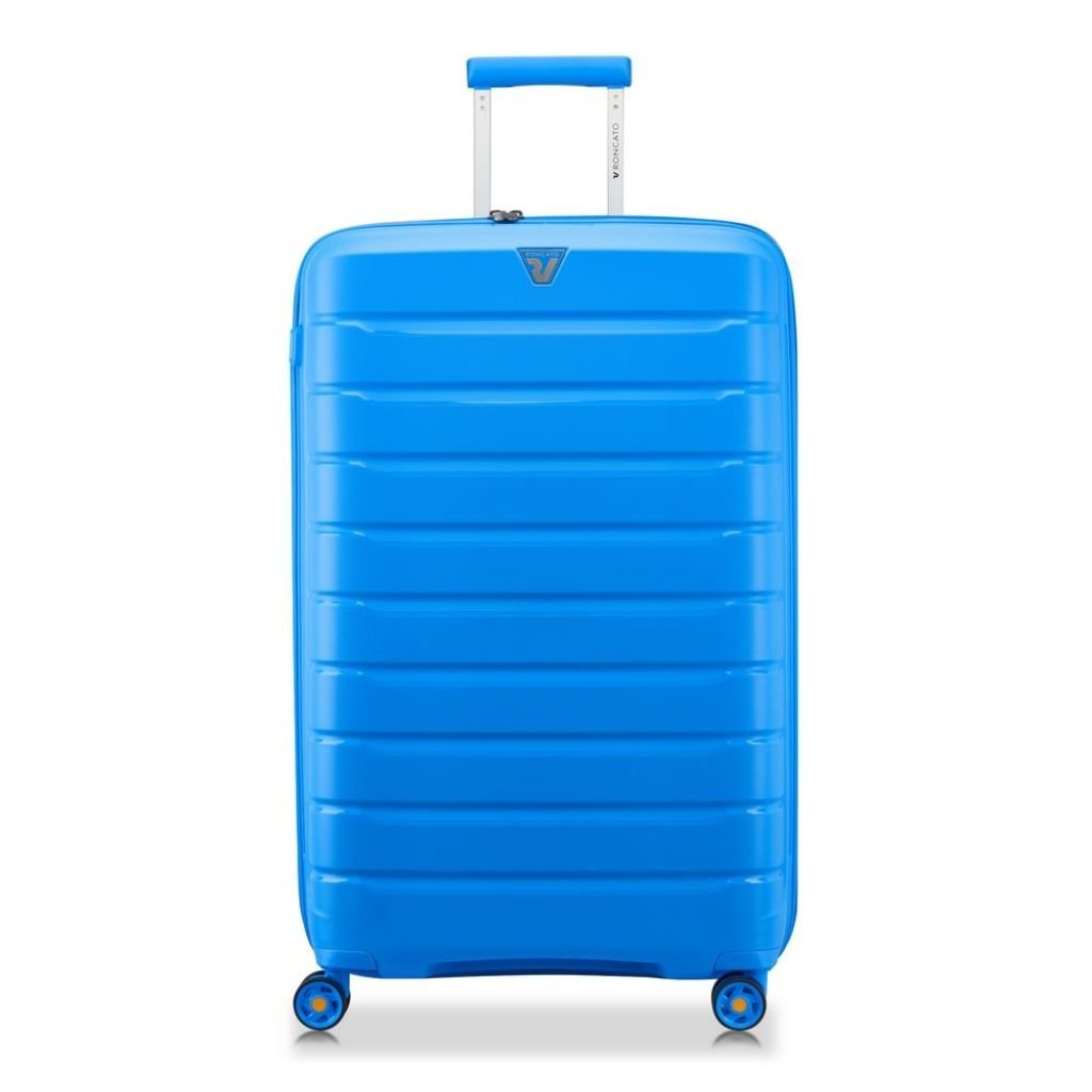 Roncato B Flying DLX Large Exp Luggage - Sky Blue - Love Luggage