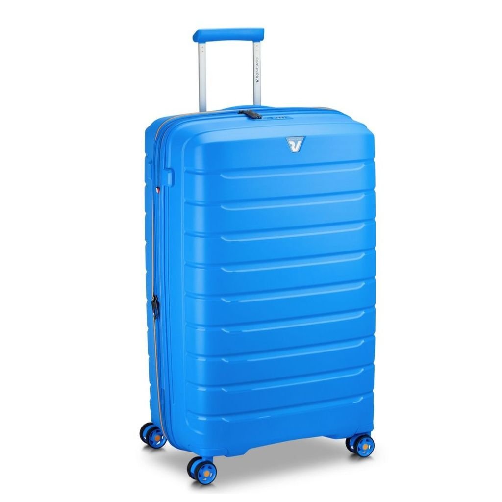 Roncato B Flying DLX Large Exp Luggage - Sky Blue - Love Luggage