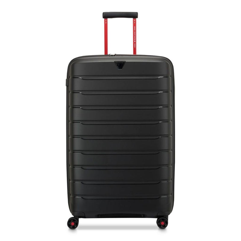 Roncato B Flying DLX Large Exp Luggage - Smoke Black - Love Luggage