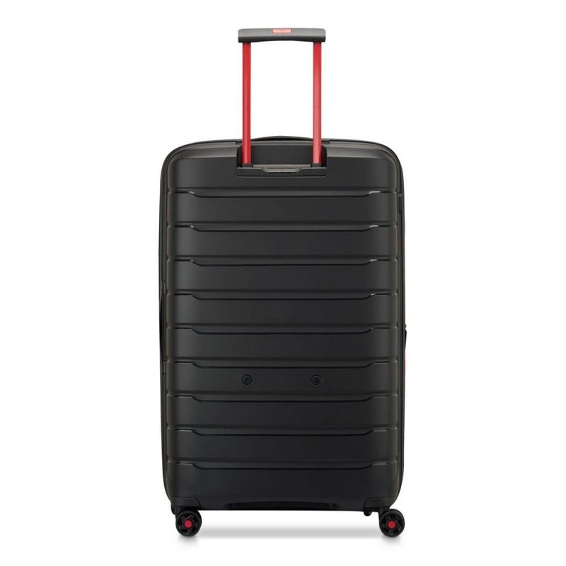 Roncato B Flying DLX Large Exp Luggage - Smoke Black - Love Luggage