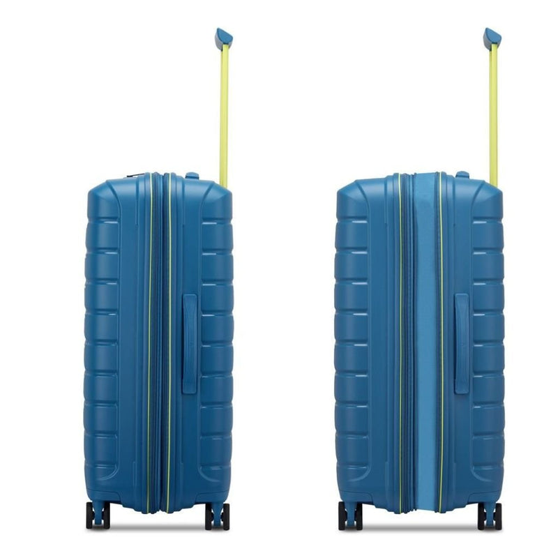 Roncato B Flying DLX Medium Exp Luggage - Blue - Love Luggage