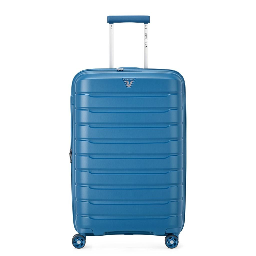 Roncato B Flying DLX Medium Exp Luggage - Denim - Love Luggage