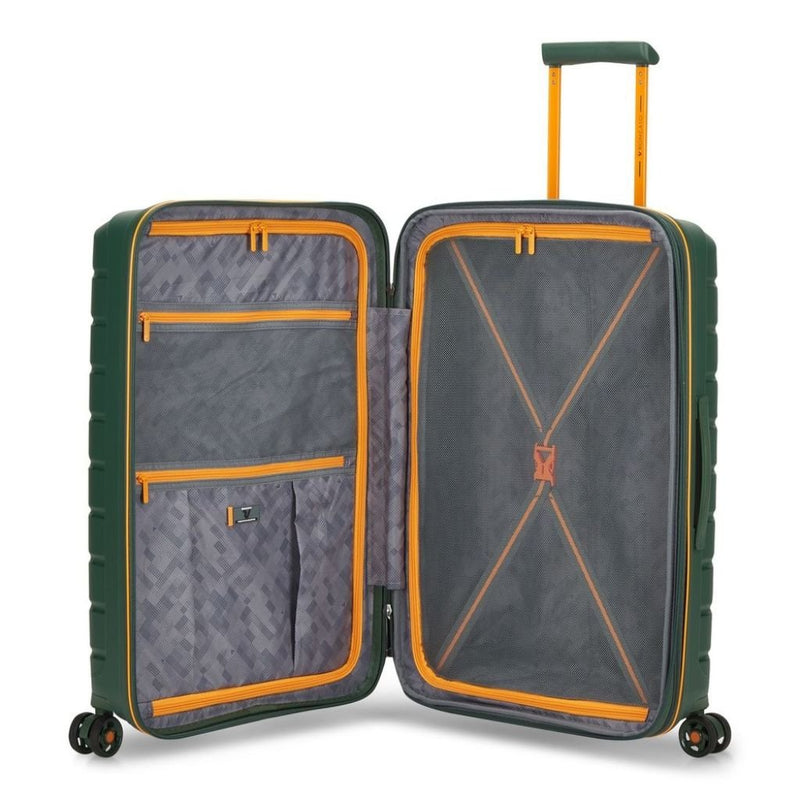 Roncato B Flying DLX Medium Exp Luggage - Green - Love Luggage