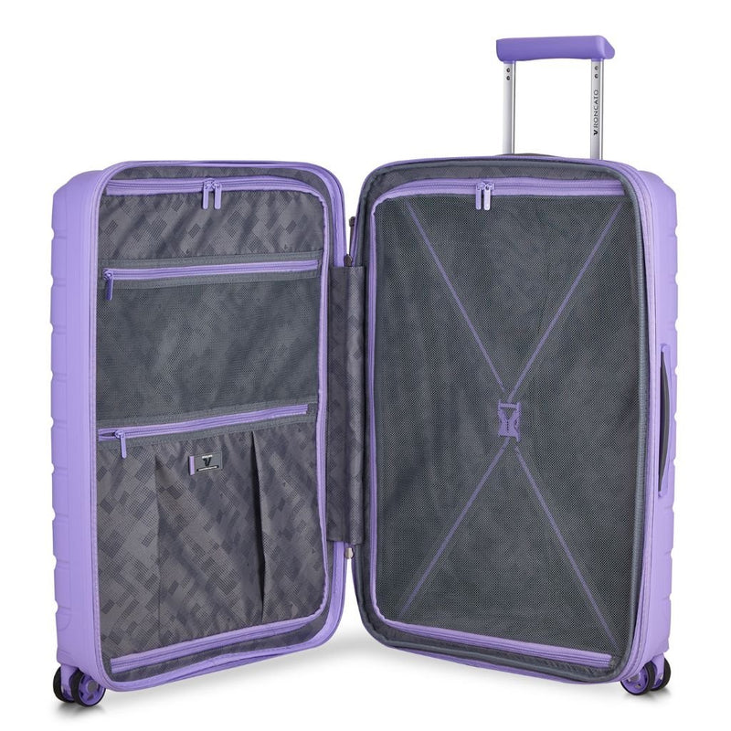 Roncato B Flying DLX Medium Exp Luggage - Lavender - Love Luggage