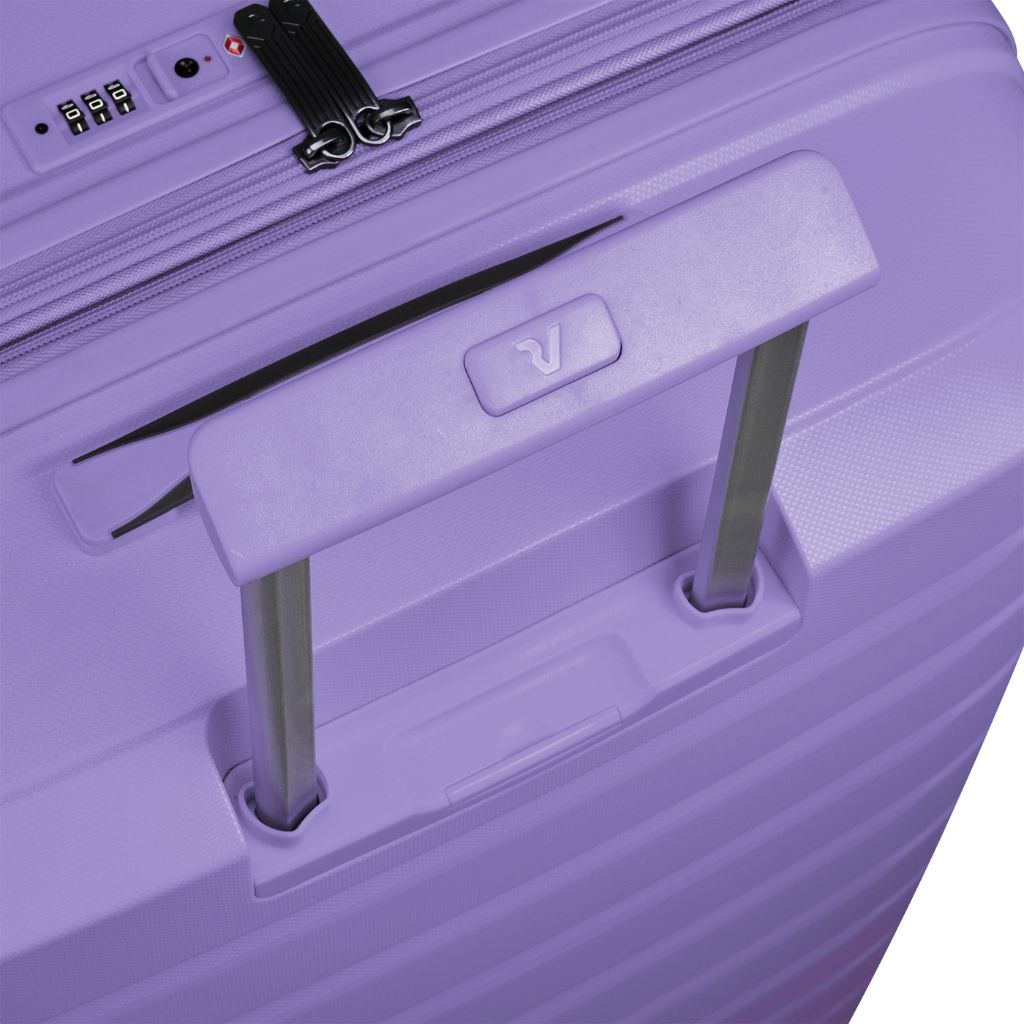 Roncato B Flying DLX Medium Exp Luggage - Lavender - Love Luggage