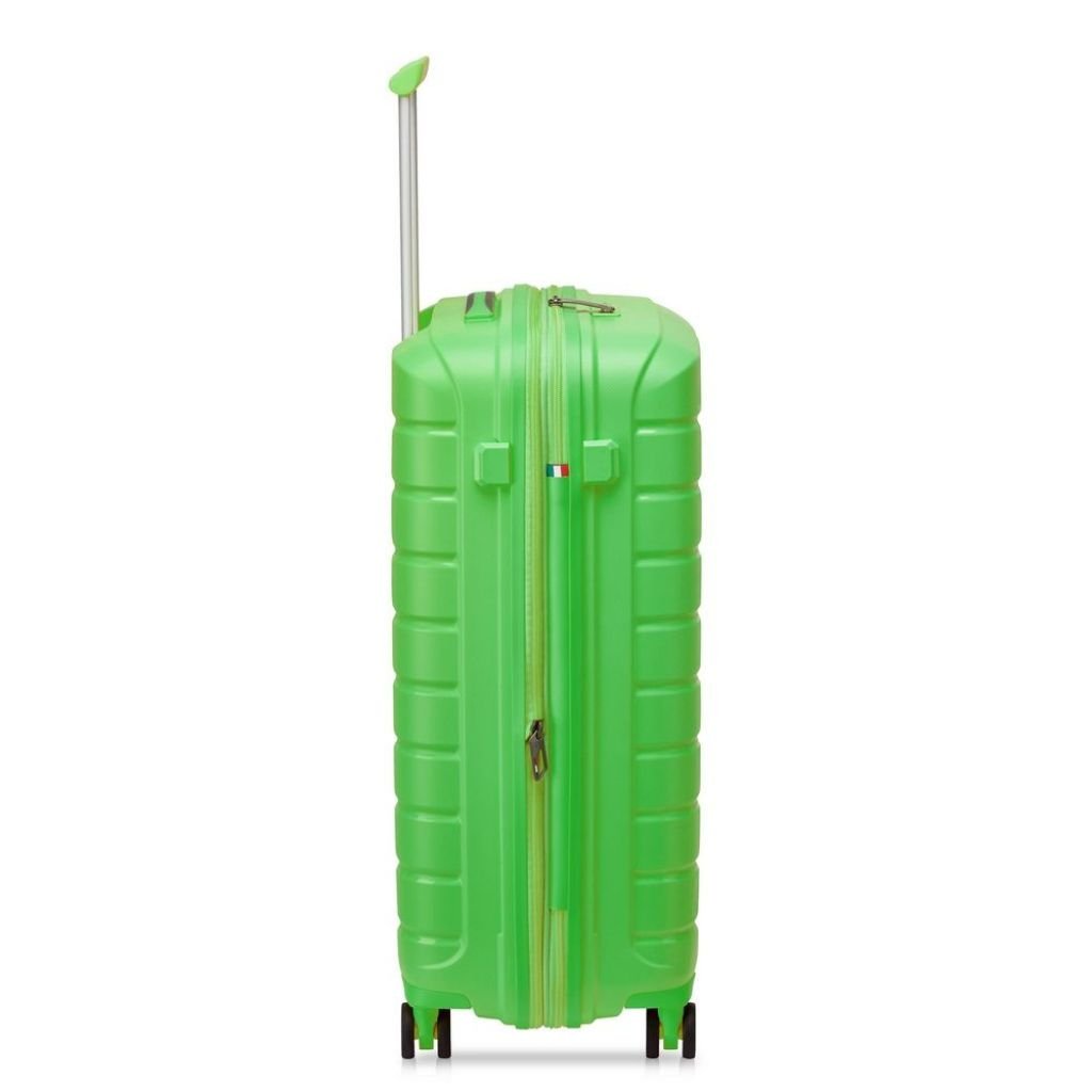 Roncato B Flying DLX Medium Exp Luggage - Lime green - Love Luggage