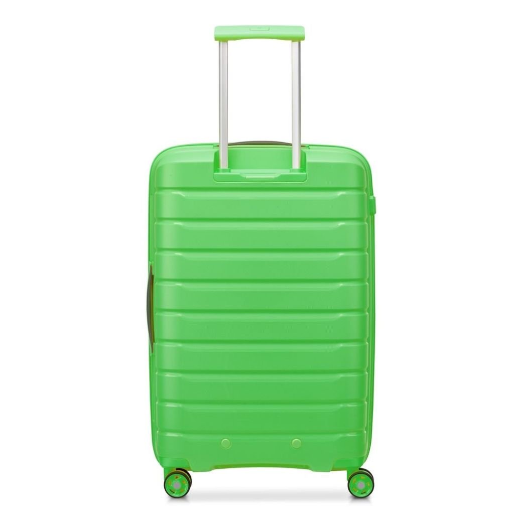 Roncato B Flying DLX Medium Exp Luggage - Lime green - Love Luggage