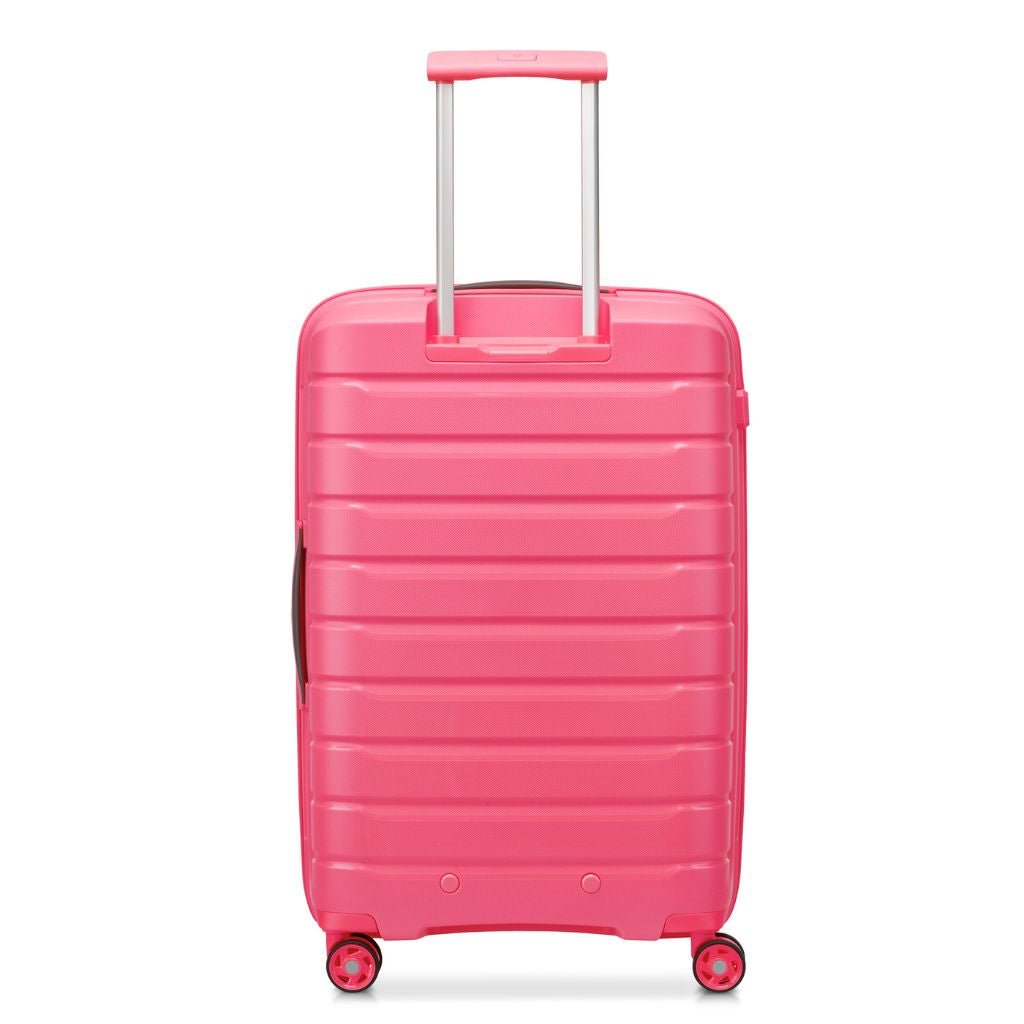 Roncato B Flying DLX Medium Exp Luggage - Pink - Love Luggage