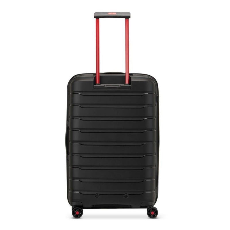 Roncato B Flying DLX Medium Exp Luggage - Smoke Black - Love Luggage