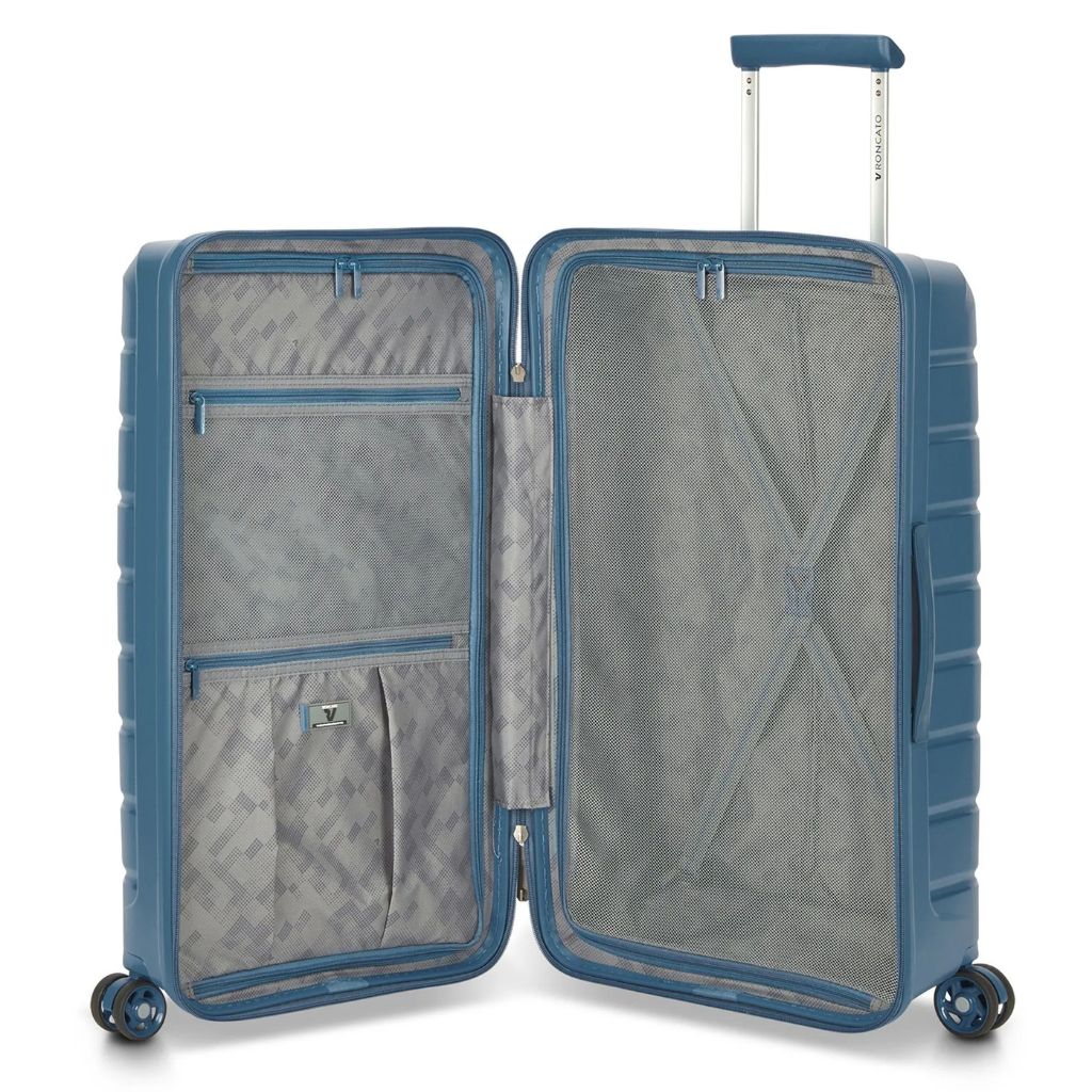 Roncato B Flying DLX Medium Trunk Luggage - Denim - Love Luggage