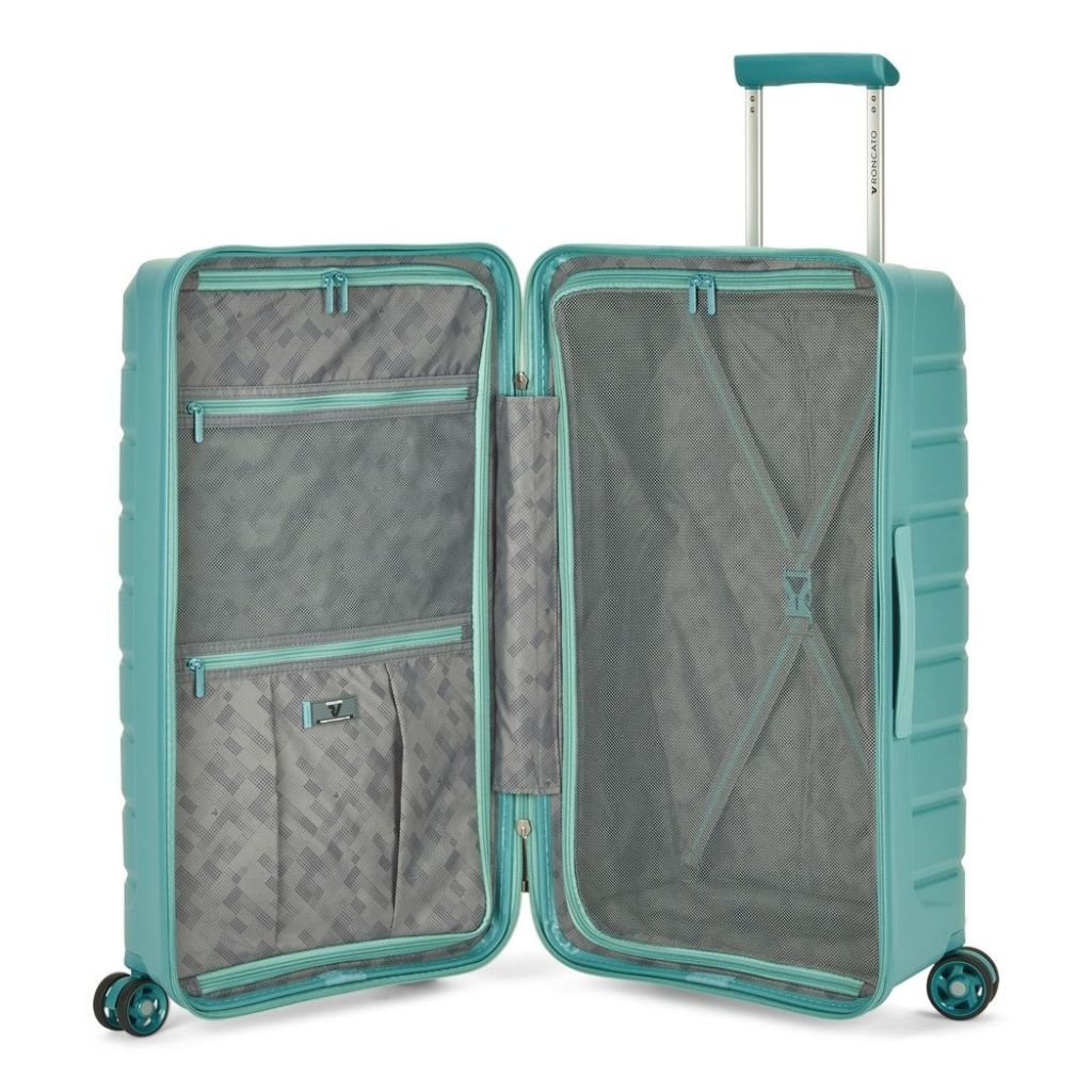 Roncato B Flying DLX Medium Trunk Luggage - Green - Love Luggage