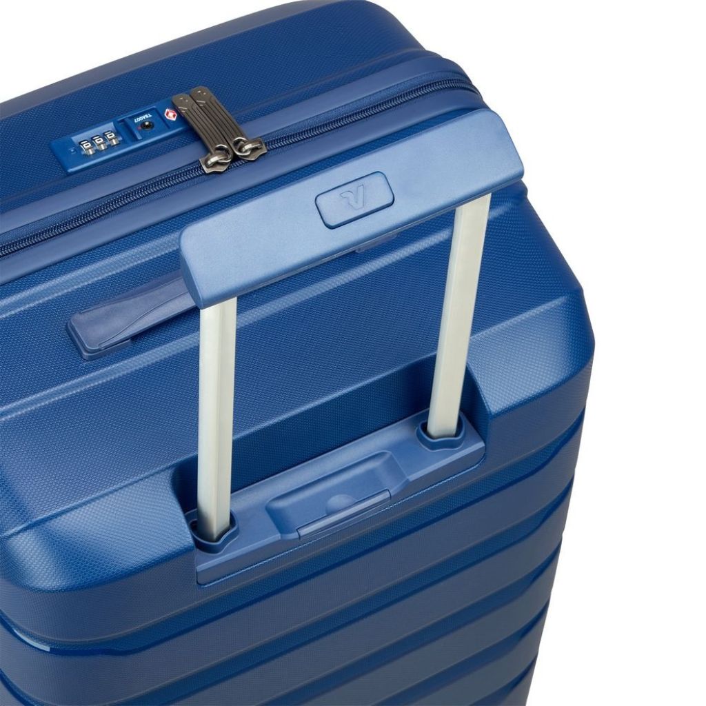 Roncato B Flying DLX Medium Trunk Luggage - Midnight Blue - Love Luggage