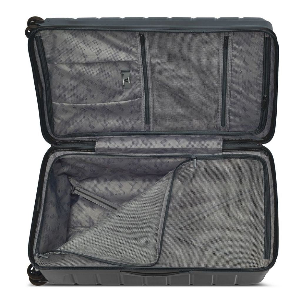 Roncato B Flying DLX Medium Trunk Luggage - Smoke Black - Love Luggage