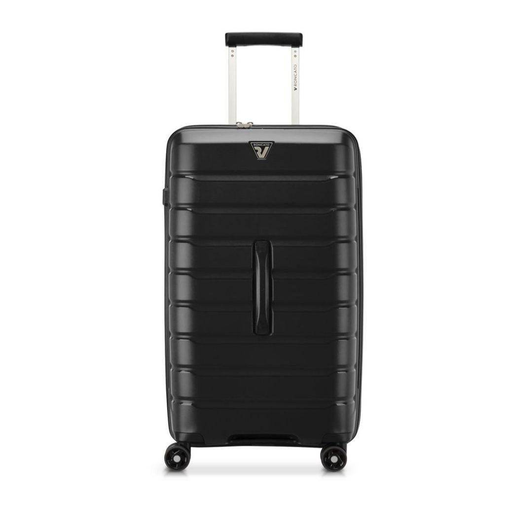 Roncato B Flying DLX Medium Trunk Luggage - Smoke Black - Love Luggage