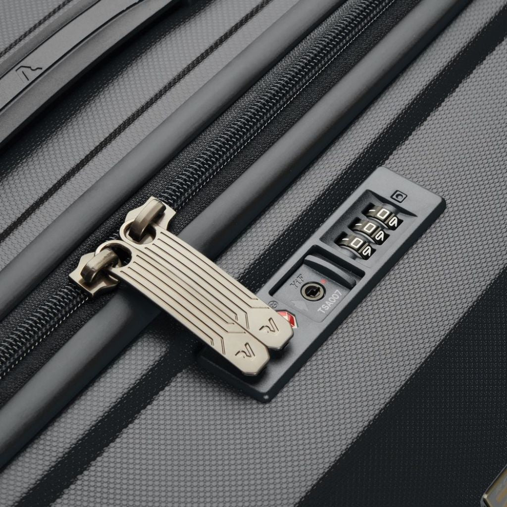 Roncato B Flying DLX Medium Trunk Luggage - Smoke Black - Love Luggage