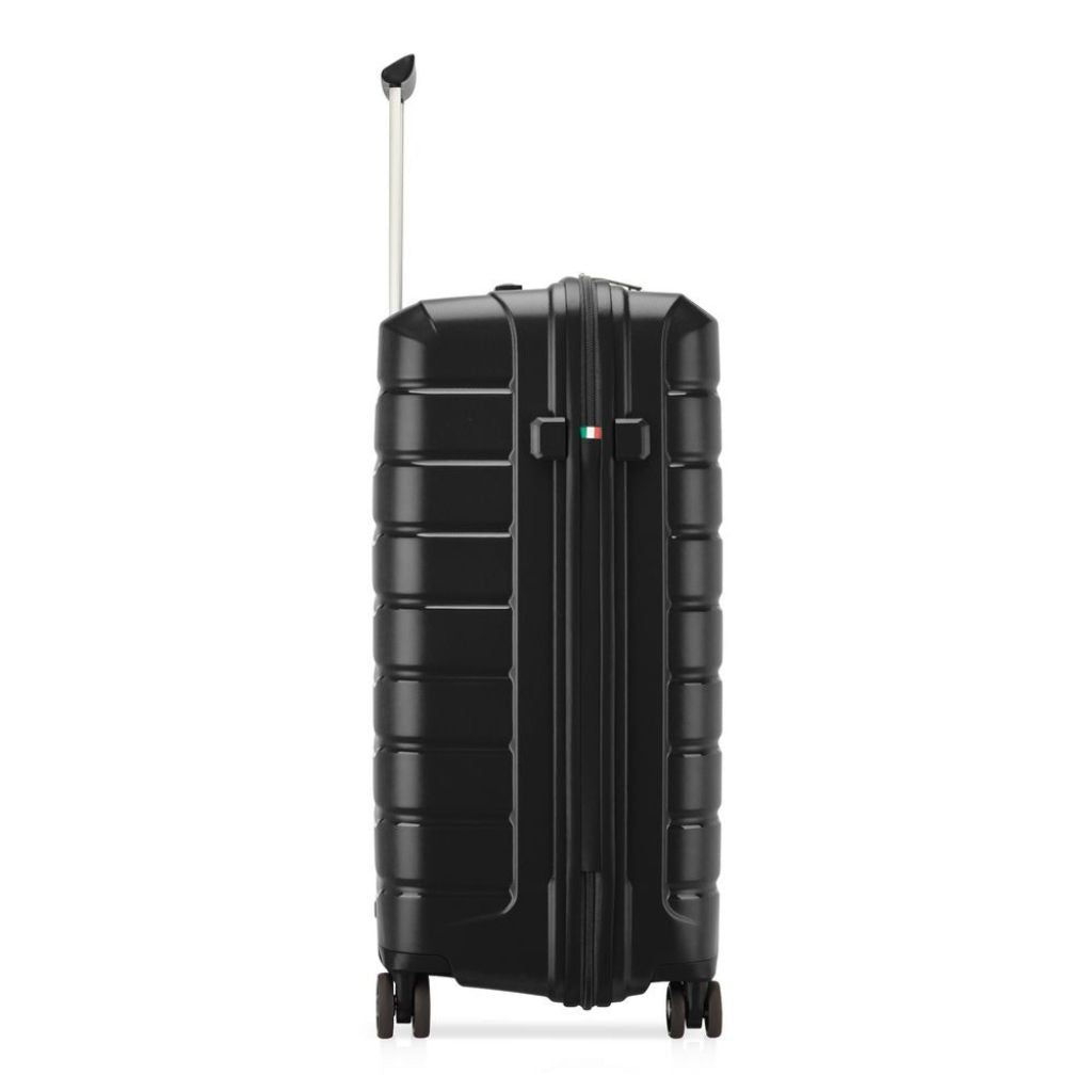 Roncato B Flying DLX Medium Trunk Luggage - Smoke Black - Love Luggage